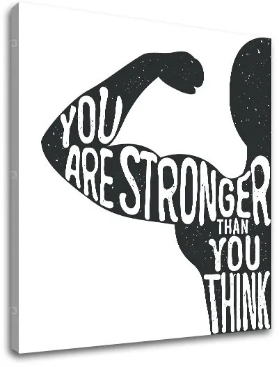 Motivačný obraz na stenu You are stronger | rôzne rozmery