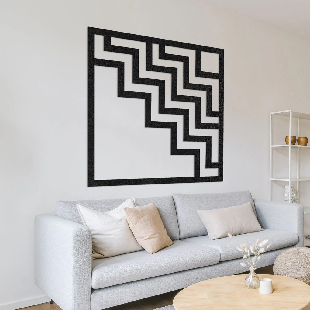 SENTOP | Geometrická drevená dekorácia na stenu | Moderný dizajn | SENTOP HDF0397-A