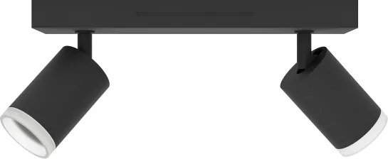 Eglo 901941 - LED RGBW stmievateľné bodové svietidlo MELITELLO-Z 2xLED/3,7W/230V čierna