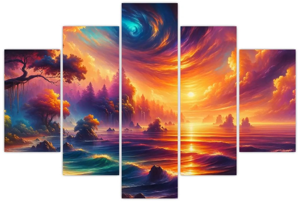 Obraz - Magický svet (150x105 cm)