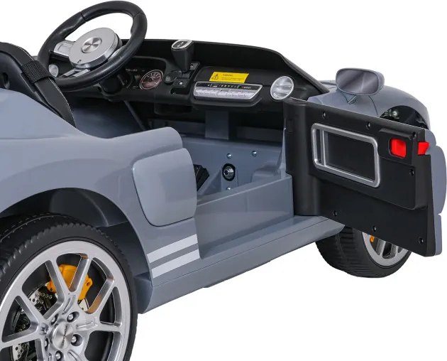 Elektrické autíčko Ford GT sivé