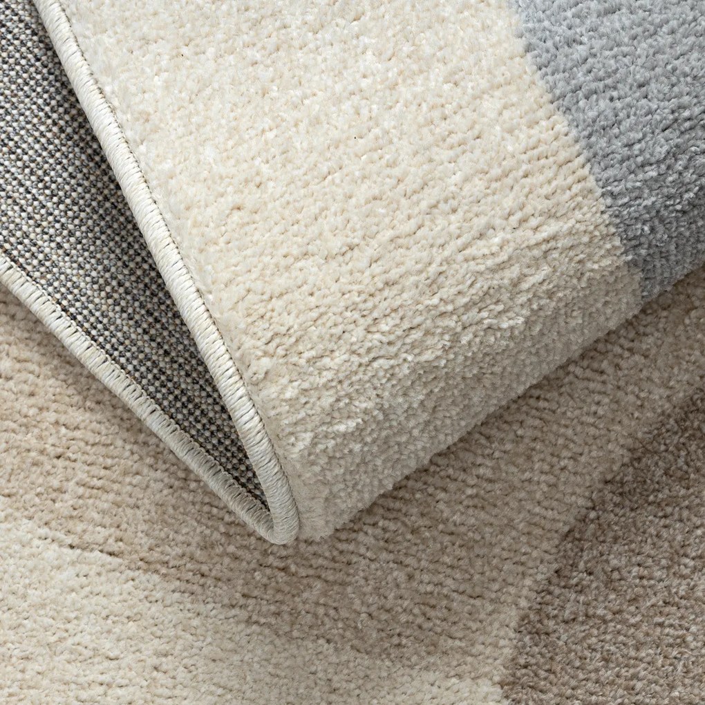 Dywany Łuszczów, Kusový koberec Fusion 9213 cream/beige, 180x270, béžová, kancelária
