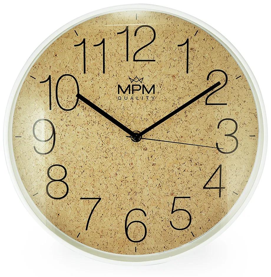 Nástenné hodiny plastové MPM E01.4046.0051