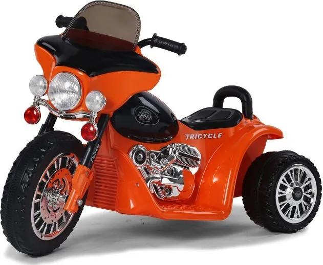 Joko PA0116 PO Detská elektrická motorka oranžová