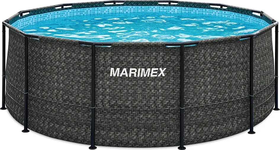 Marimex | Bazén Marimex Florida 3,66x1,22 m so zabudovaným skimmerom - motív RATAN | 10340320