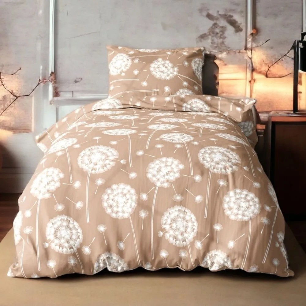 Bavlnené obliečky DONA DANDELION 4-dielna sada 140x200 cm