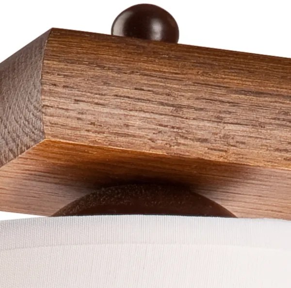 Nástenné svietidlo 1xE27/60W/230V dub