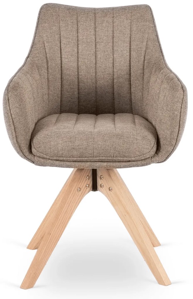 PROXIMA.store - Otočná jedálenská stolička LEMON FARBA: béžová