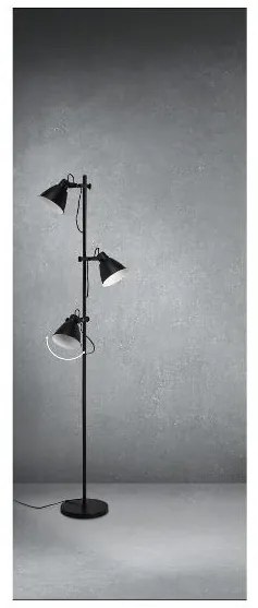 Livarno home Stojacia LED lampa (čierna)  (100383210)