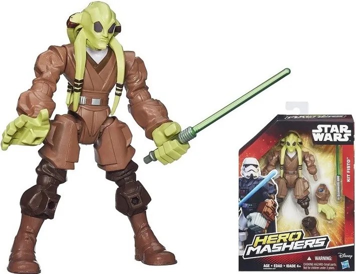 Hasbro Postavička Star Wars Hero Mashers Kit Fisto 15 cm