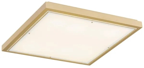 Argon 7167 - Stropné svietidlo CARLSON 2xE27/15W/230V 29x29 cm zlatá