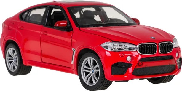 Model auta BMW X6M RASTAR 1:24 červený