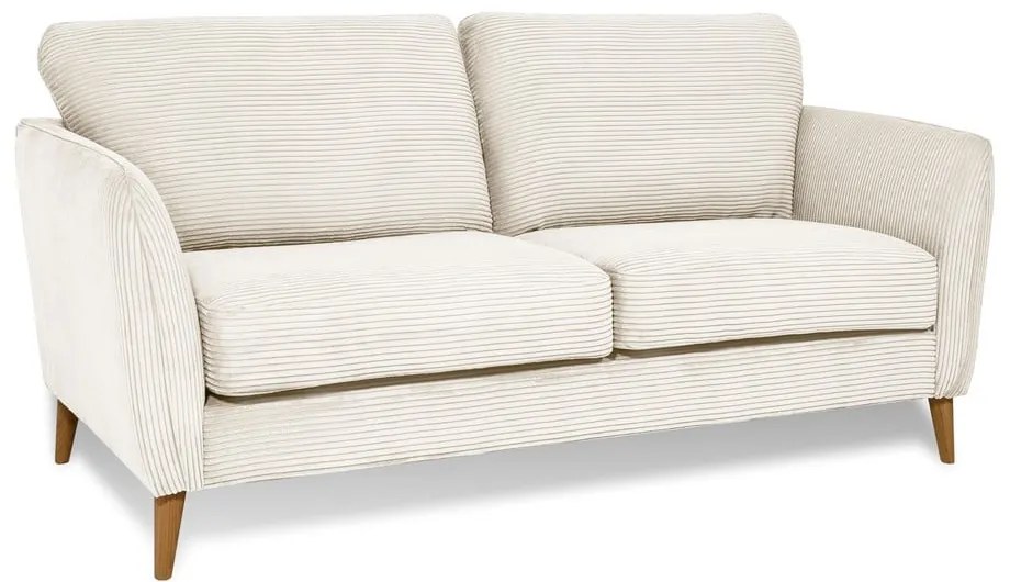 Biela menčestrová pohovka 170 cm Paris – Scandic