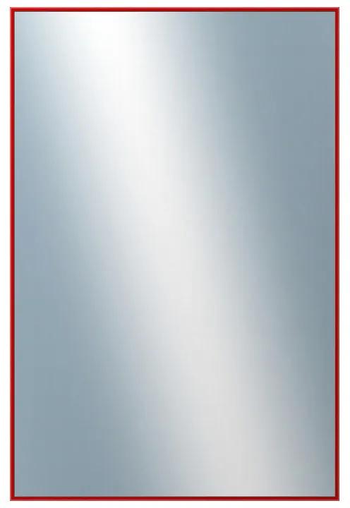 DANTIK - Zrkadlo v rámu, rozmer s rámom 80x160 cm z lišty Hliník červená (7269210)