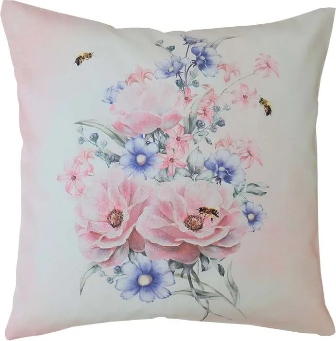 Vankúšová obliečka Kvitnúce kvety 40 × 40 cm