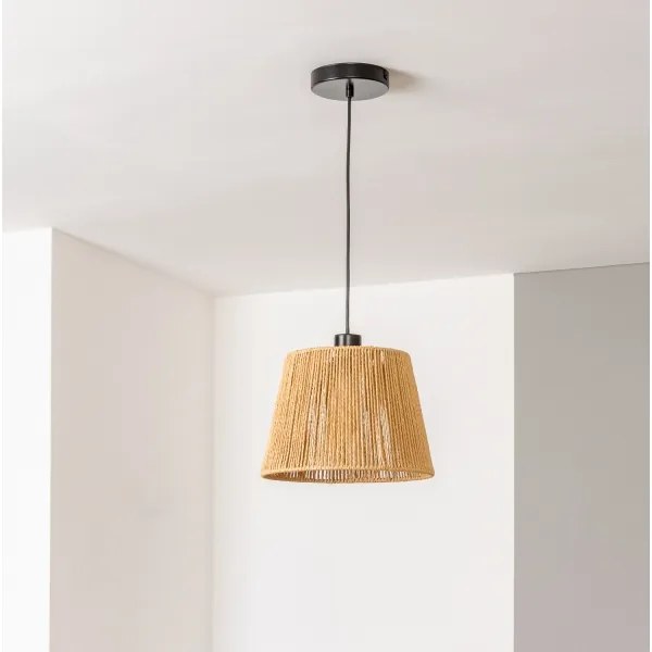 Brilagi - LED luster na lankách CERIA BOHO 1xE27/40W/230V pr. 28 cm hnedá