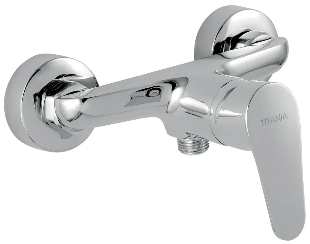 Novaservis Titania Simply, sprchová batéria bez príslušenstva 150mm, chrómová, 90161/1-0
