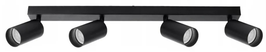 Bodové svietidlo ANGIE 4xGU10/35W/230V čierna