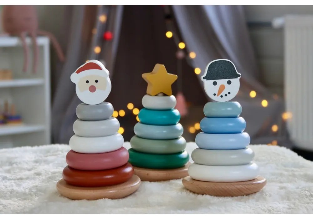 Drevená skladacia veža Christmas Tree – Kindsgut