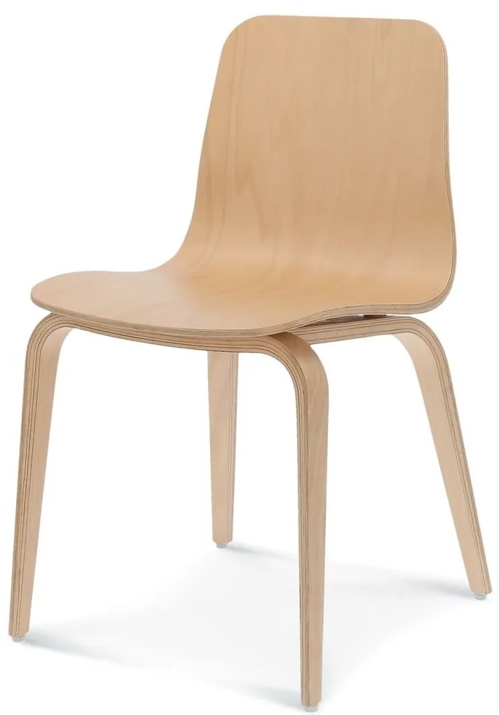 FAMEG Hips - A-1802 - jedálenská stolička Farba dreva: buk premium, Čalúnenie: koža L2