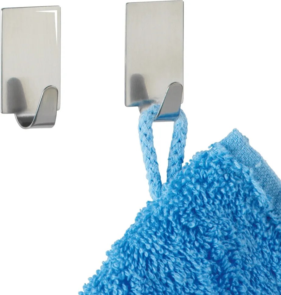 Wenko Súprava 4 nehrdz. samolepiacich háčikov Shiny