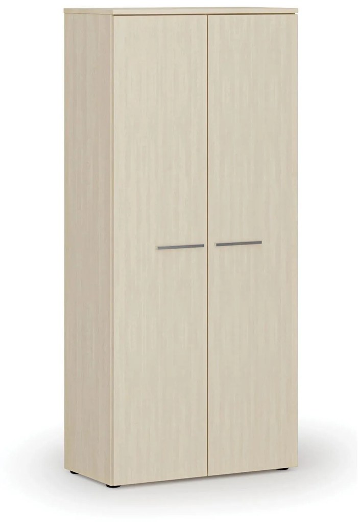 Šatníková skriňa s výsuvom PRIMO WOOD, 1781 x 800 x 420 mm, breza