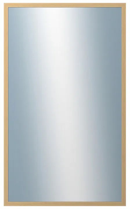DANTIK - Zrkadlo v rámu, rozmer s rámom 60x100 cm z lišty KASSETTE jaseň (2860)