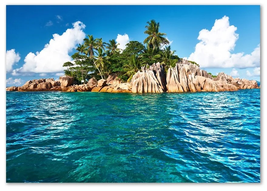 Fotoobraz na skle Tropický ostrov pl-osh-100x70-f-82172236