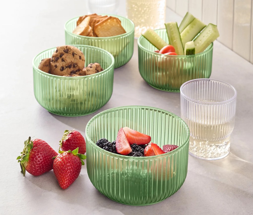 Plastové misky, 4 ks