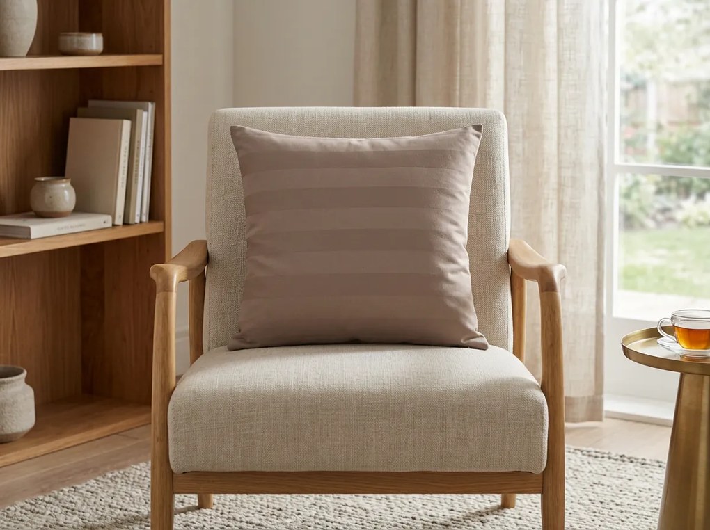 Obliečka na vankúš z mikrovlákna JASMINE 45x45 cm, béžová