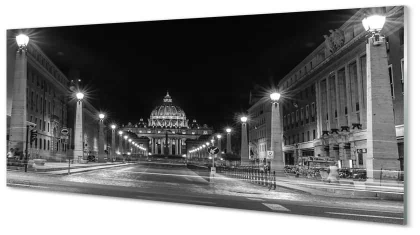 Obraz na akrylátovom skle Rím chapel road 120x60 cm