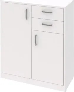 Kombinovaná komoda Mega 27, biela%
