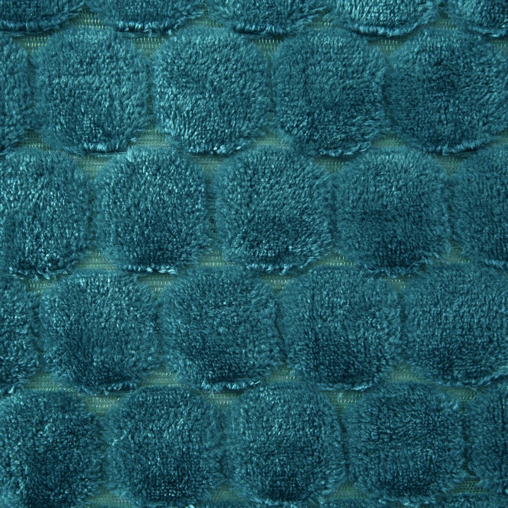 EUROFIRANY FLANELOVÁ DEKA ZOE1 150X200 CM TMAVOTYRKYSOVÁ