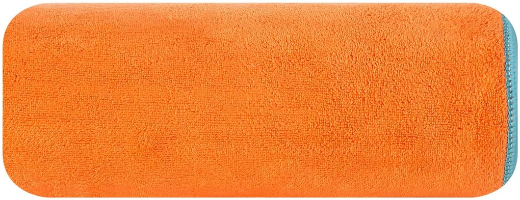 RÝCHLOSCHNÚCA PLÁŽOVÁ OSUŠKA Z MIKROVLÁKNA IGA SADA 3KS 80X160 CM ORANŽOVÁ