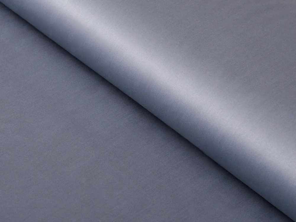 Biante Oválny bavlněný saténový ubrus ST-003 Modrosivý 140x180 cm