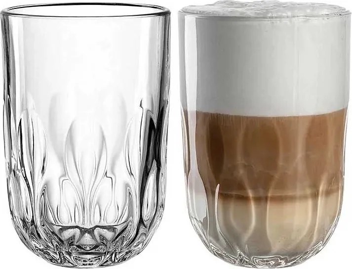 Leonardo poháre na latte Gocce3 390 ml 2 ks