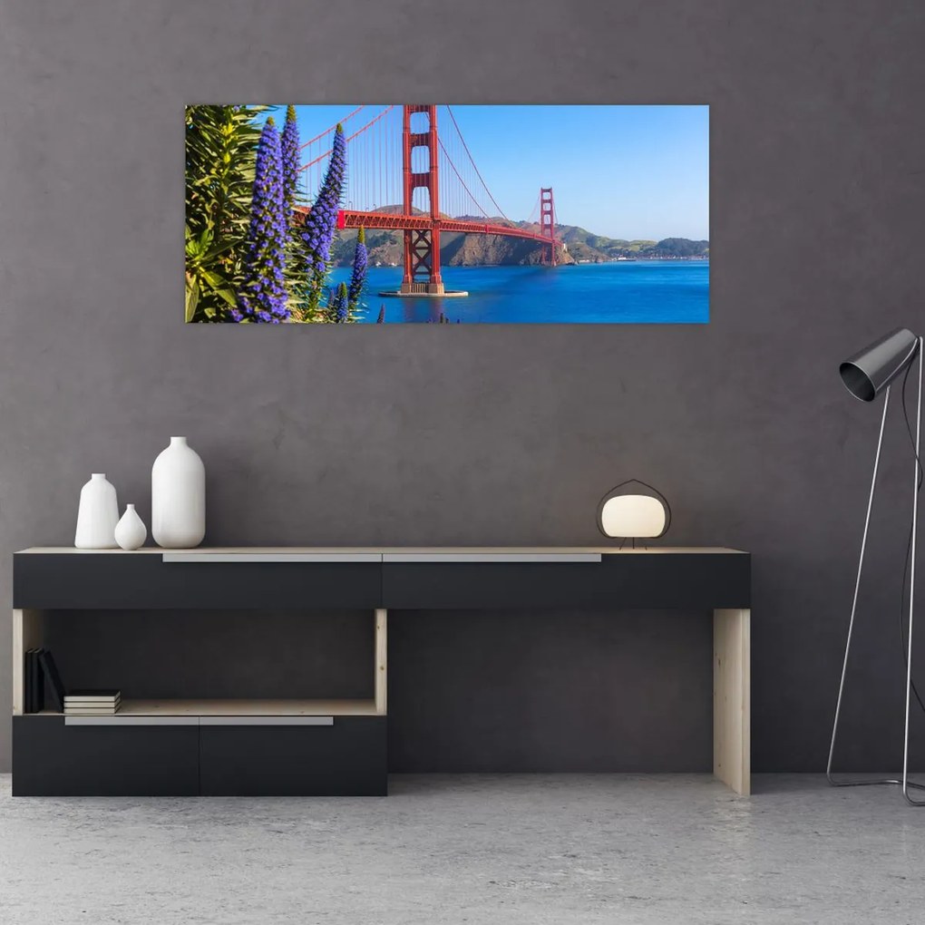 Obraz - Golden Gate Bridge, San Francisco (120x50 cm)