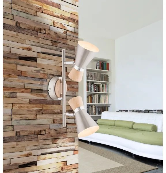 Globo 54807-2 - Bodové svietidlo AERON 2xE14/25W/230V