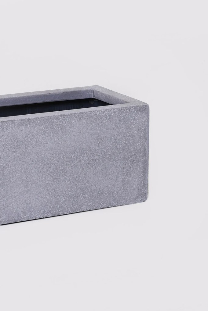 Hrantík FLOBO, sklolaminát, šírka 80 cm, betón - design