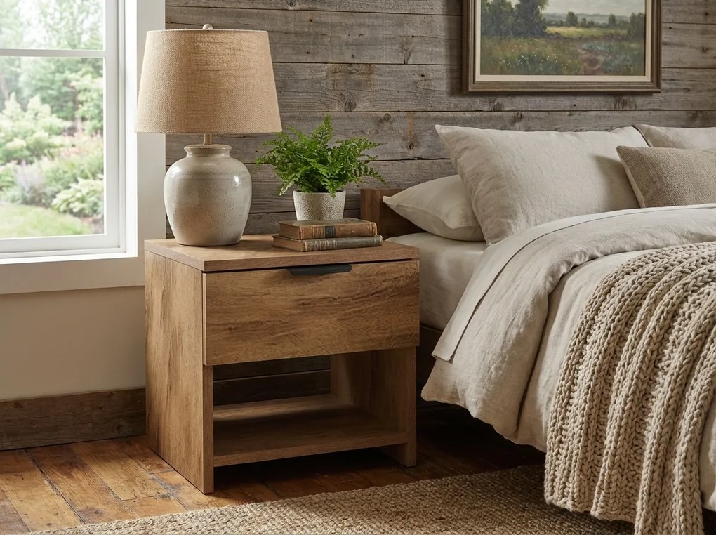 Nočné stolíky HAVANA (2 ks), dub artisan