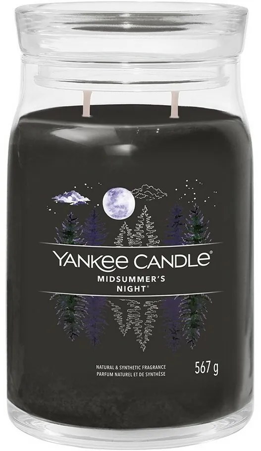 Yankee Candle Signature Midsummer’s Night Veľkávonná sviečka, 567 g, L