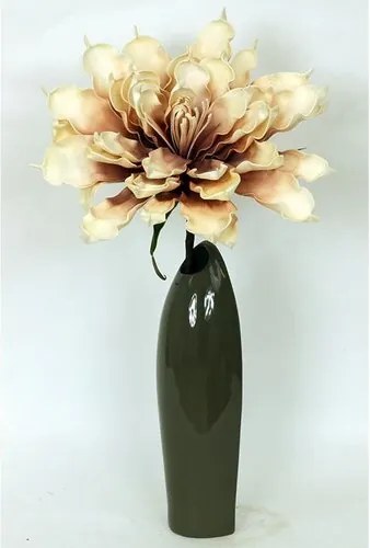 Keramická váza Acre zelená, 35 cm