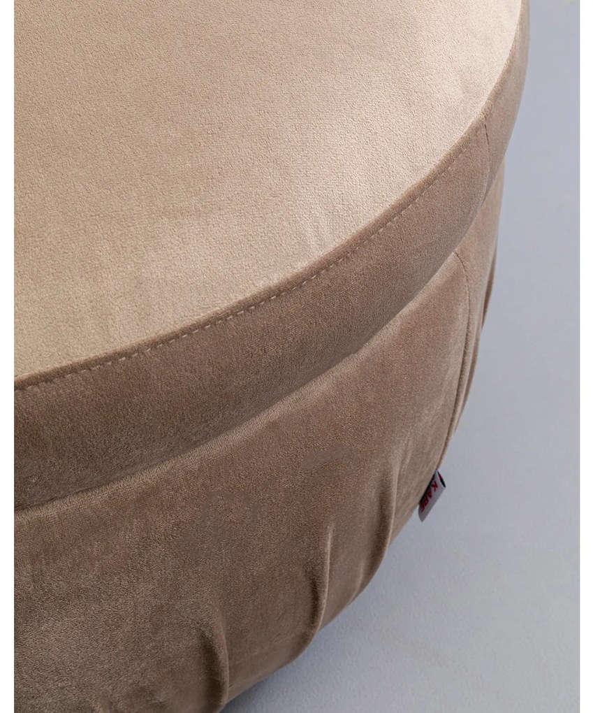 Nube taburetka sivá Ø56 cm