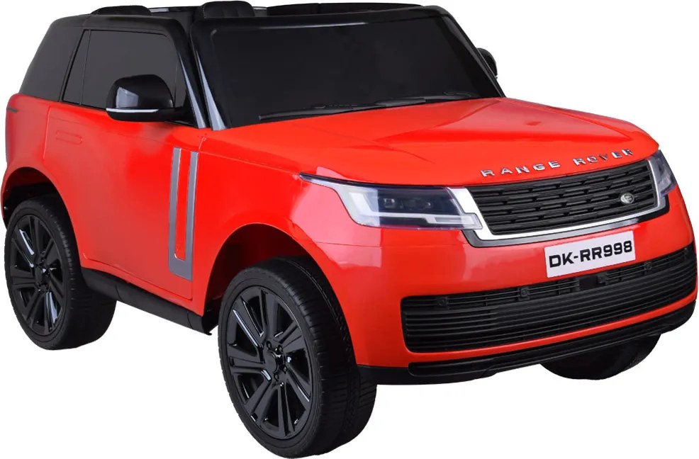 JOKOMISIADA Elektrické auto na batérie RANGE ROVER 4x4 s displejom na diaľkové ovládanie červené PA0319