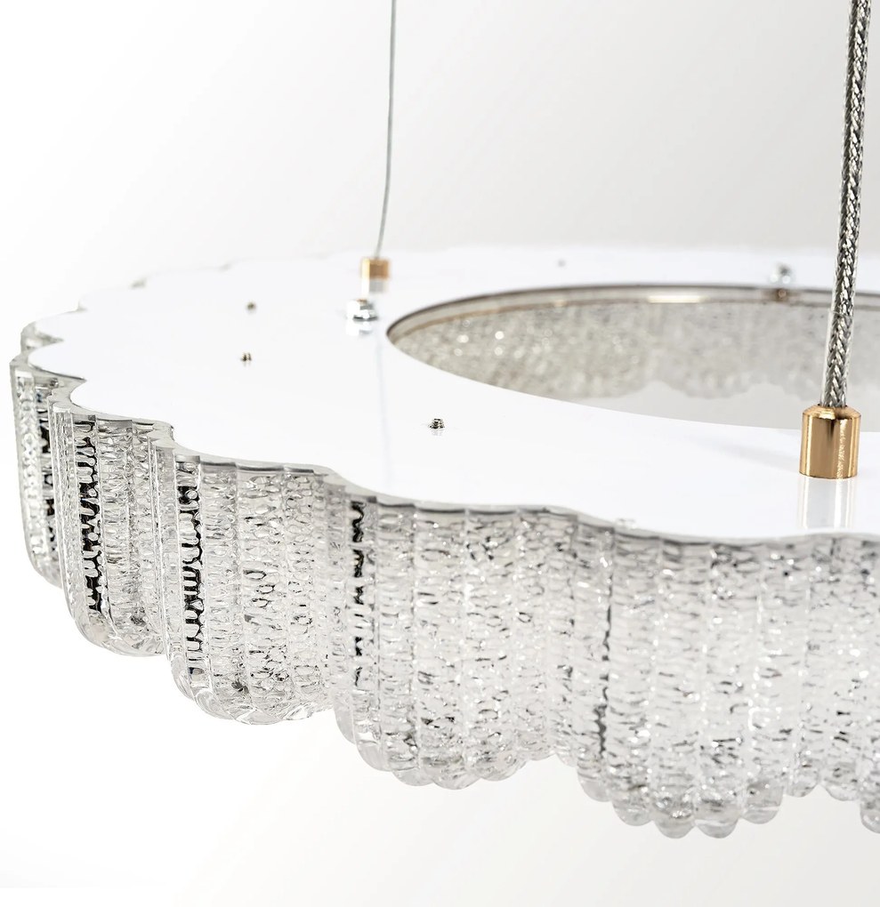 Toolight Toolight, LED závesné svietidlo 60cm, 40W, 4000K, MS019-CP, ružové zlato, OSW-09631