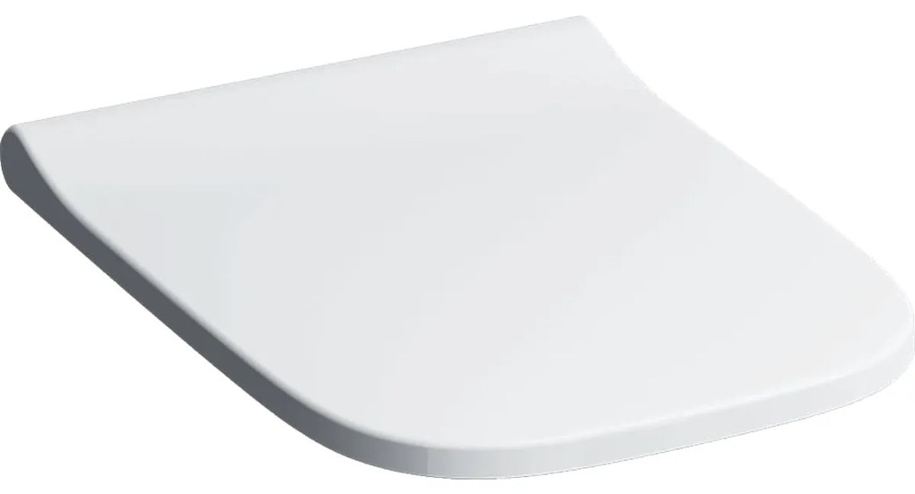 Doska Geberit Smyle z plastu v bielej farbe 500.687.01.1