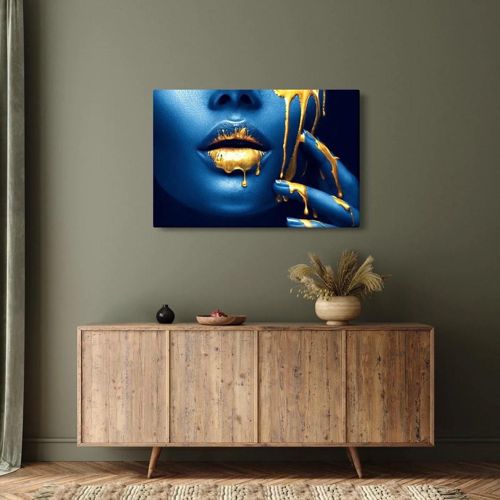 Obraz ľudskej tváre (90x60 cm)