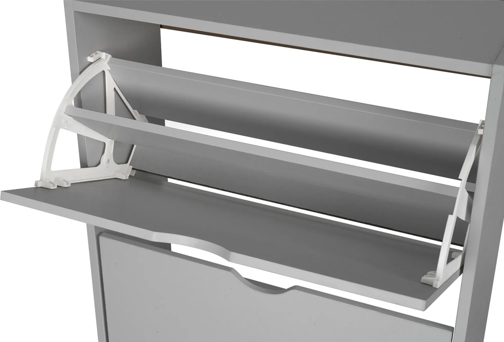 Noela Botník s 3 priehradkami sivý LUNARO