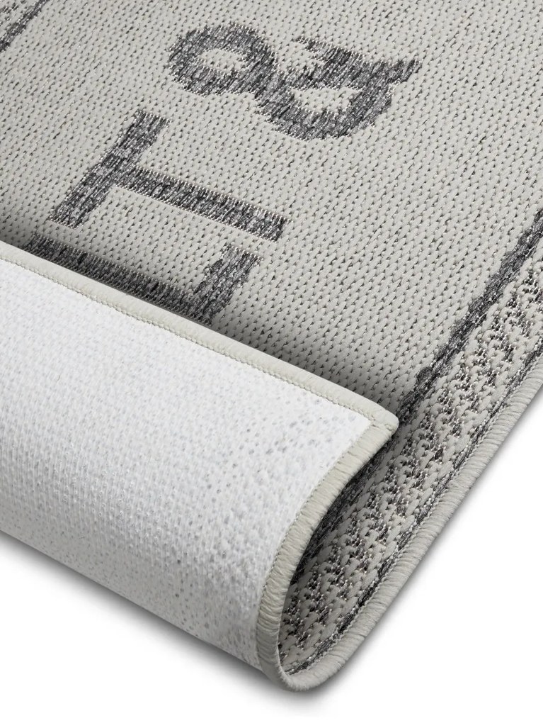 Hanse Home, Behúň Cucina Salt & Pepper 105626 Cream Grey, 62x150, biela, kuchyňa