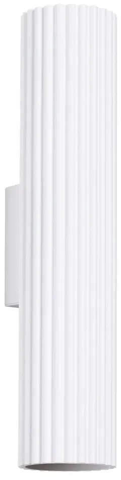 Biele nástenné svietidlo Gleam – Sollux